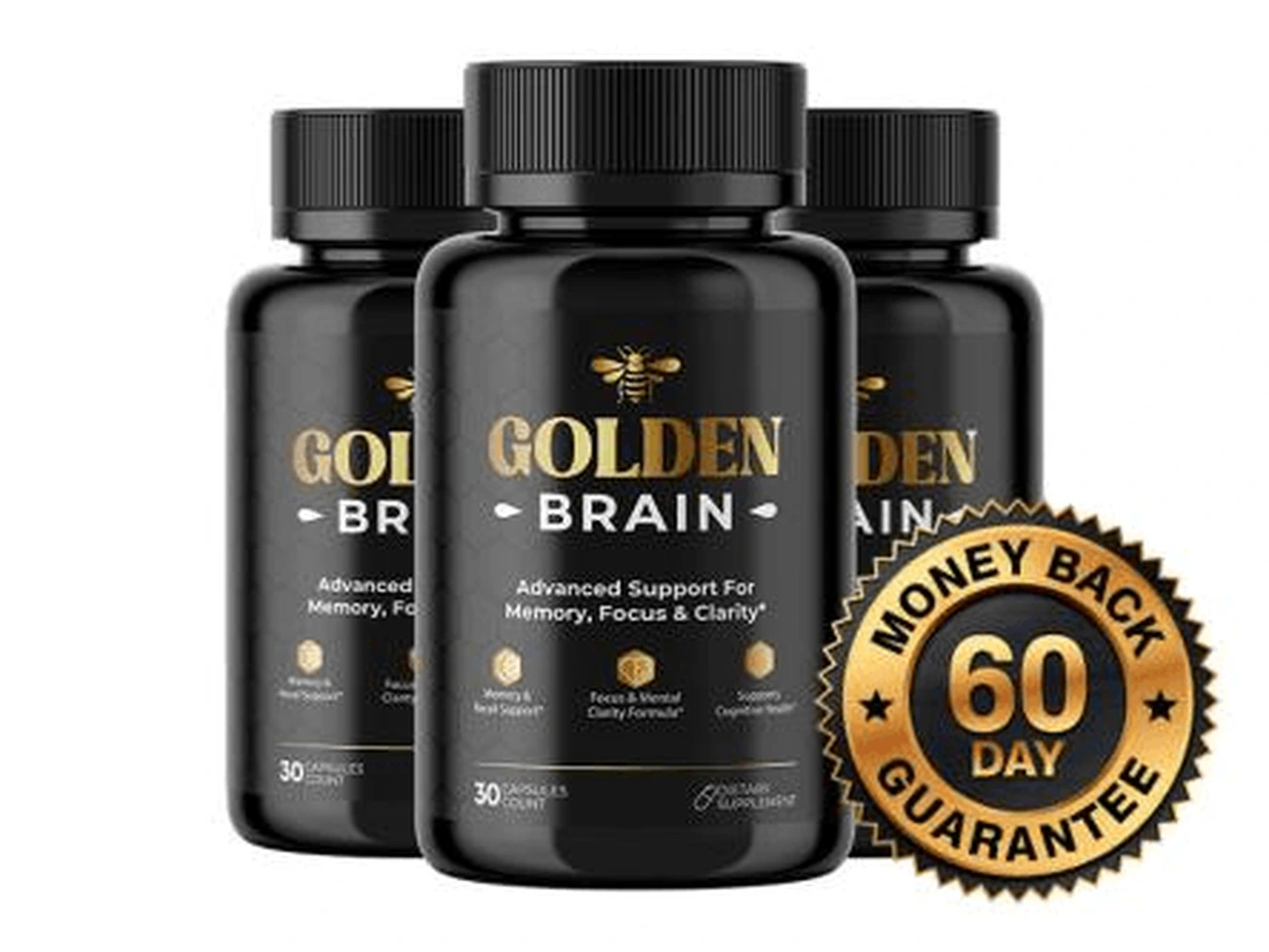 Golden Brain three-bottle bundle